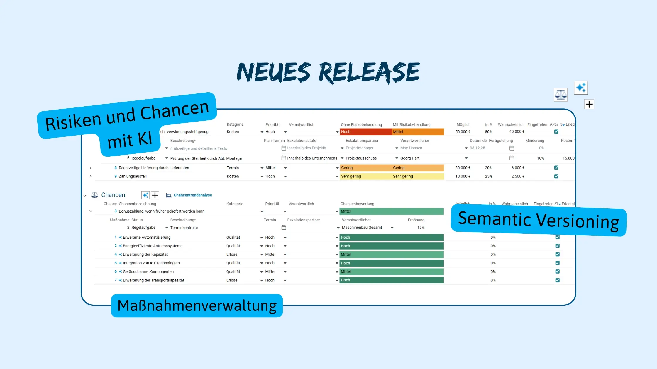 Header Neues Release