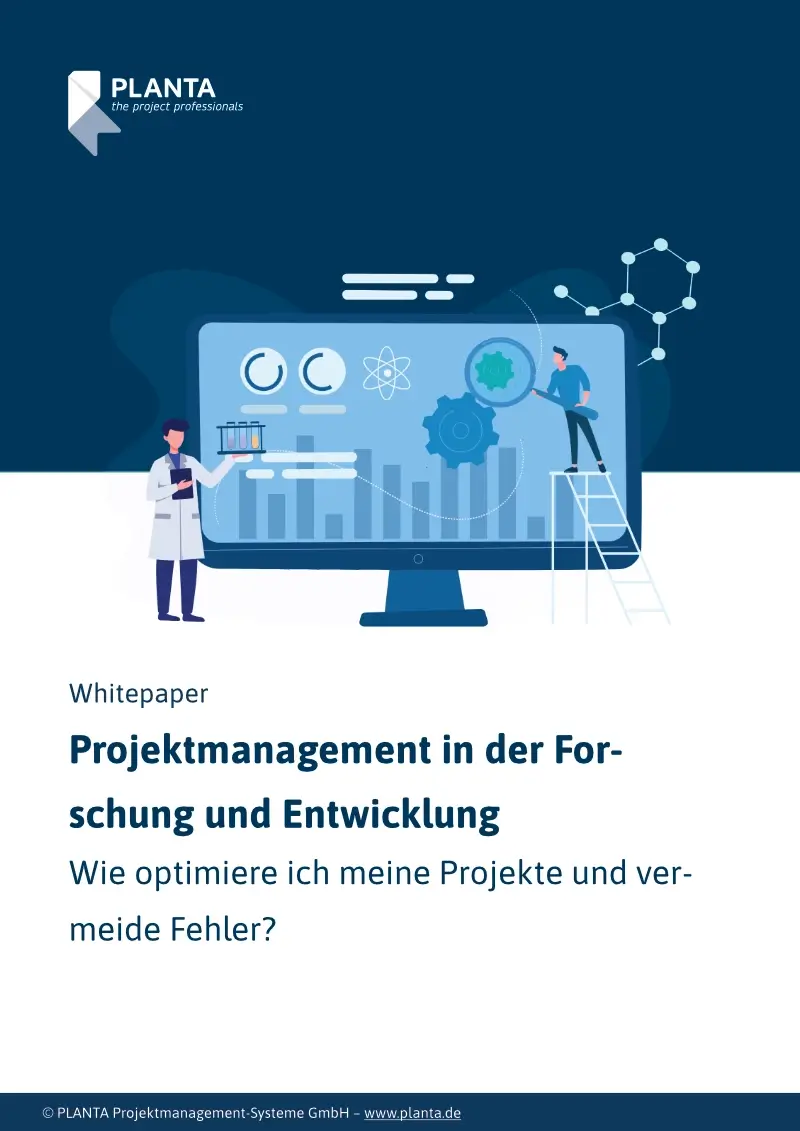 Projektmanagement in der Forschung und Entwicklung Titelblatt